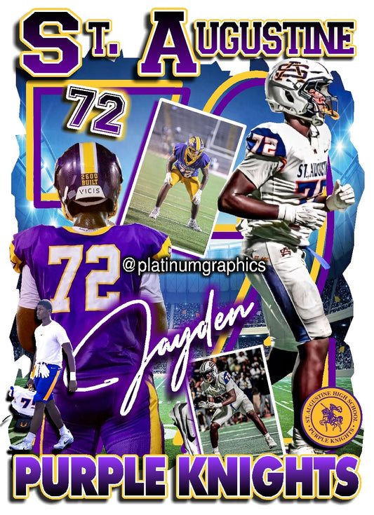 Jayden Purple Knights Football 432405046383742 10/18/25