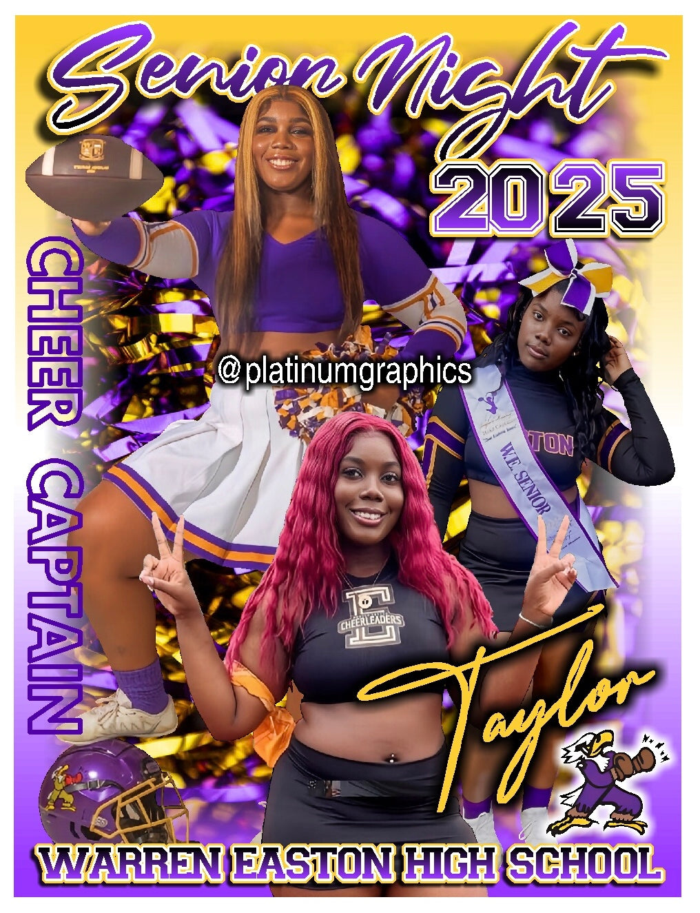 Taylor’s 2025 Senior Night