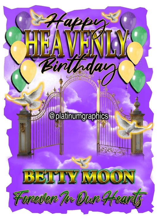 Betty Moon Heavenly Birthday