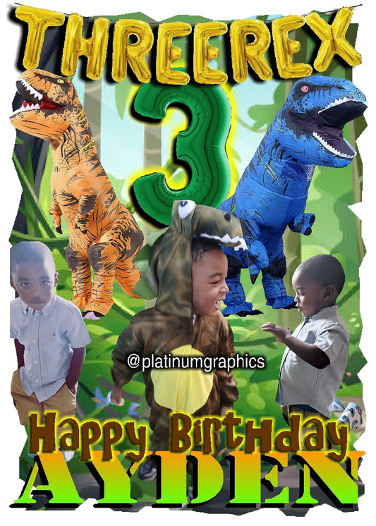 Ayden’s Threerex Birthday