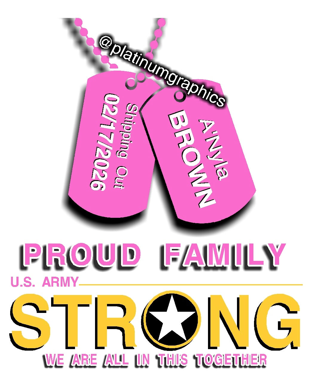 A’Nyla Brown Army Ship Out 432405045167822 1/31/26