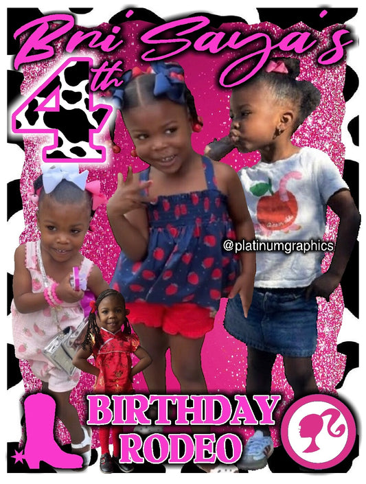 Bri’Saya’s 4th Birthday Rodeo
