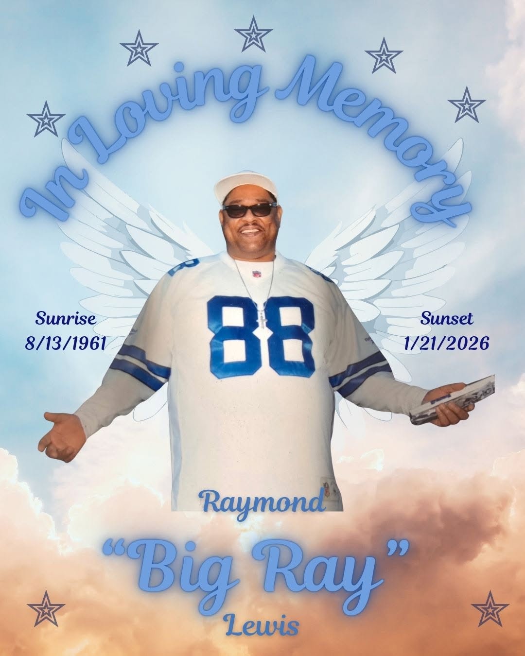 Big Ray in loving memory 432405044074426 02/16/26