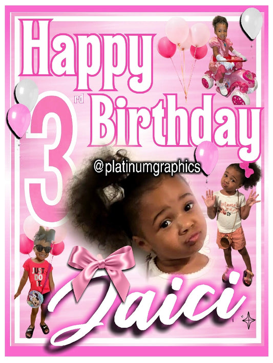 Jaici’s 3rd birthday tshirt