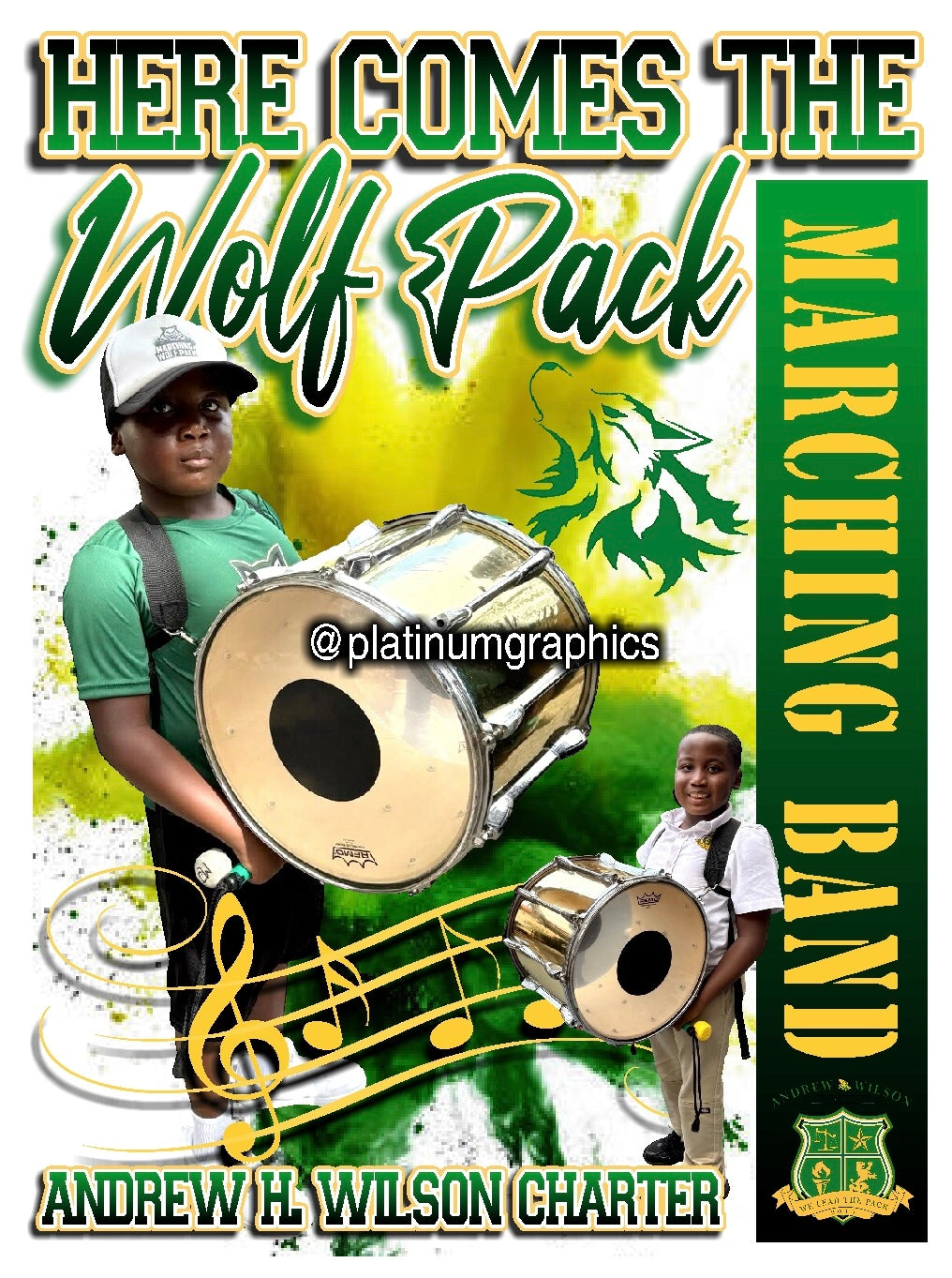 Wolfpack Drummer Boy tshi