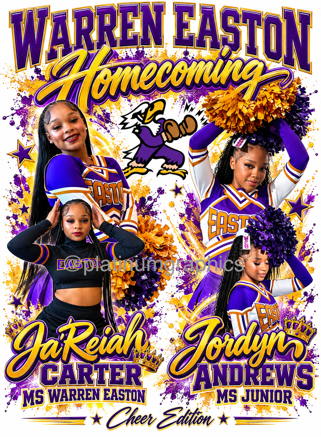 Jordyn and JaReiah W.E. Cheerleaders 432405045008264 10/26/26