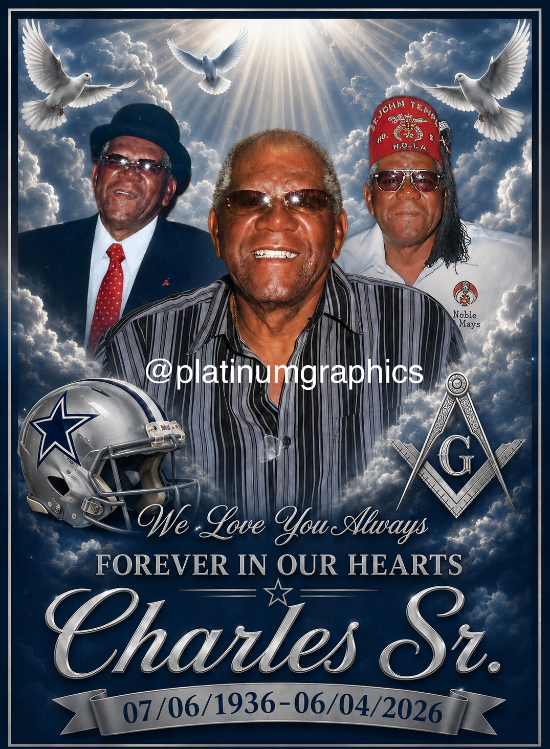 Charles Sr. Forever In Our Hearts 432405043007536 06/13/26
