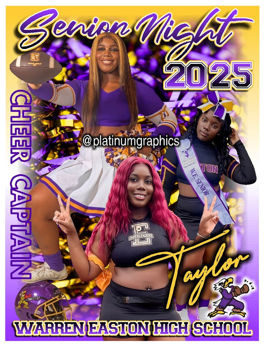 Taylor’s 2025 Senior Night