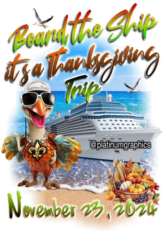 Thanksgiving Cruise tshirts