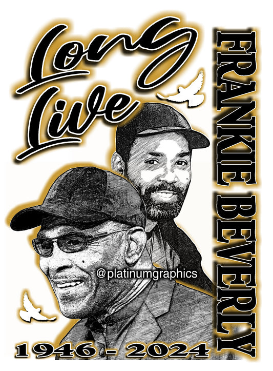 Frankie Beverly (Sketch) tshirts