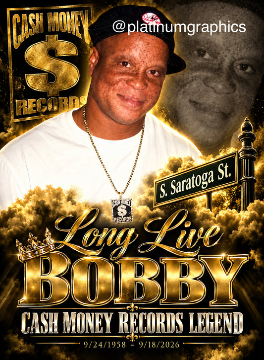 Long Live Cash Money Bobby 432405042143446 9/18/26