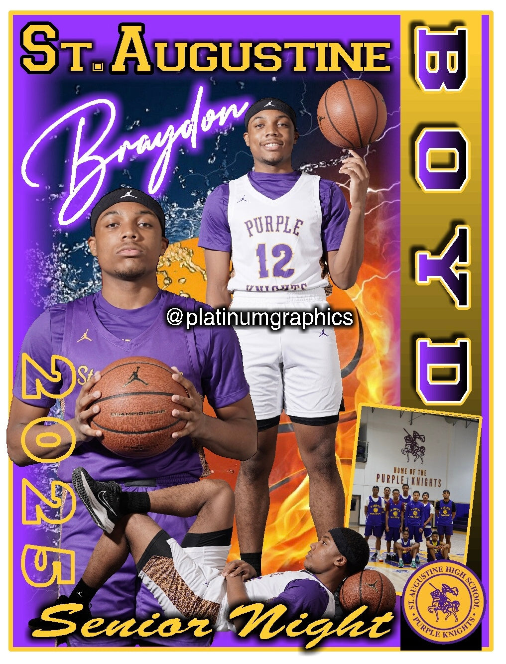 Braydon’s 2025 Senior Night