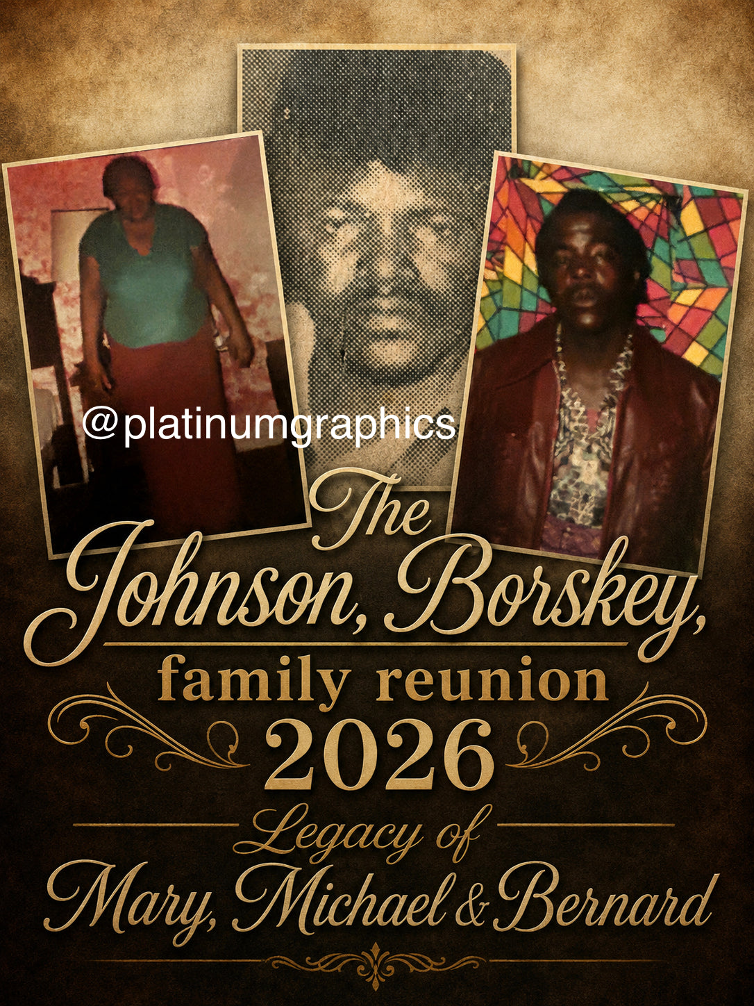 Johnson Borskey Reunion (Black Shirts) 432405044189935 9/07/26