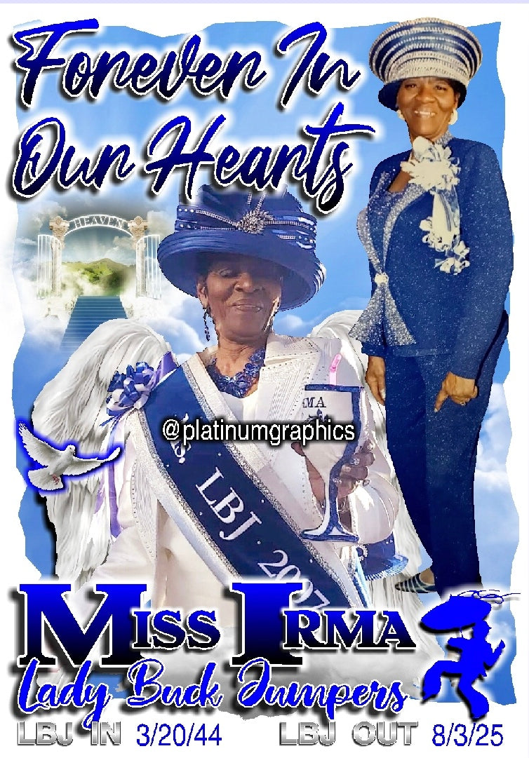 Miss Irma Forever  8/15/25