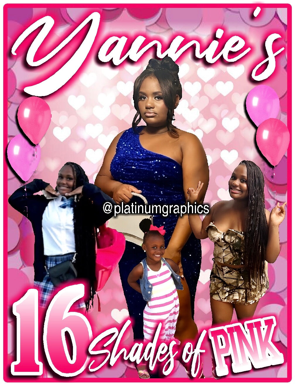 Yannie’s 16 shades of Pink