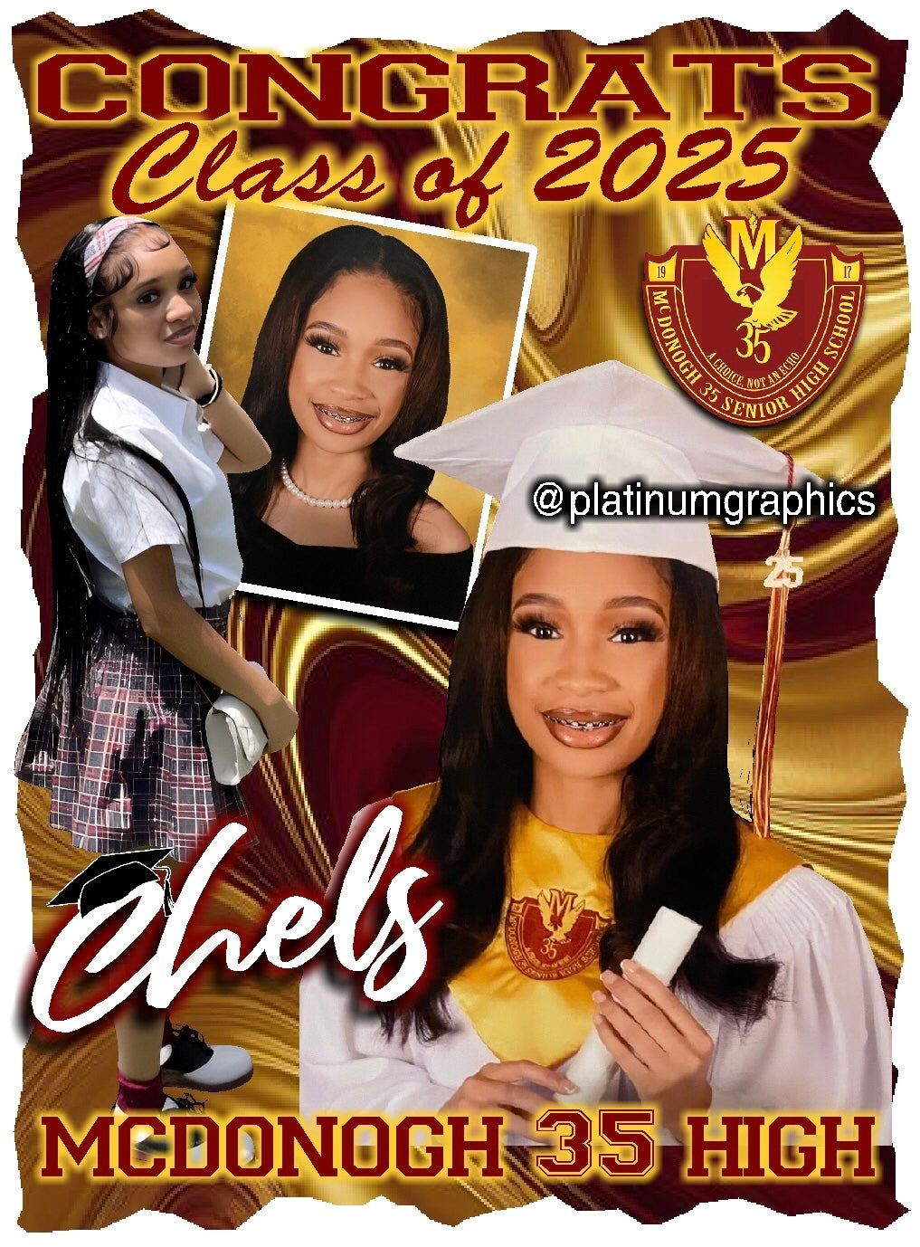 Congrats Chels 2025 grad 5/15/25