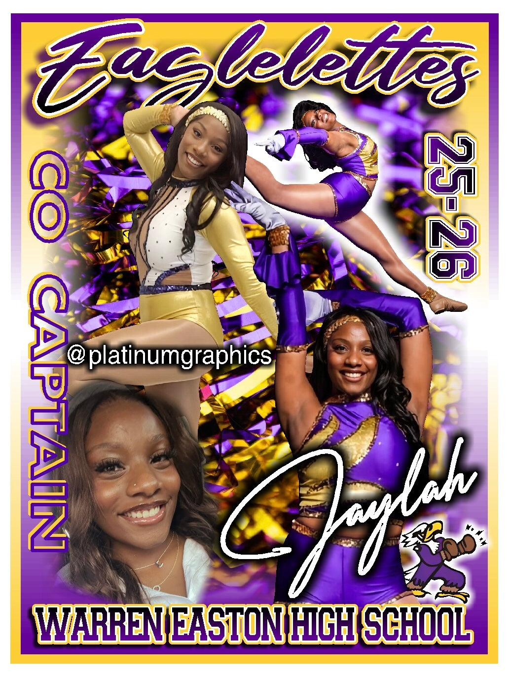 Jaylah Eaglelette Co-Captain 432405042491981