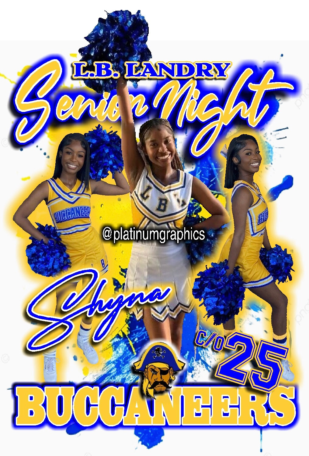 Shyna Senior Night tshirts