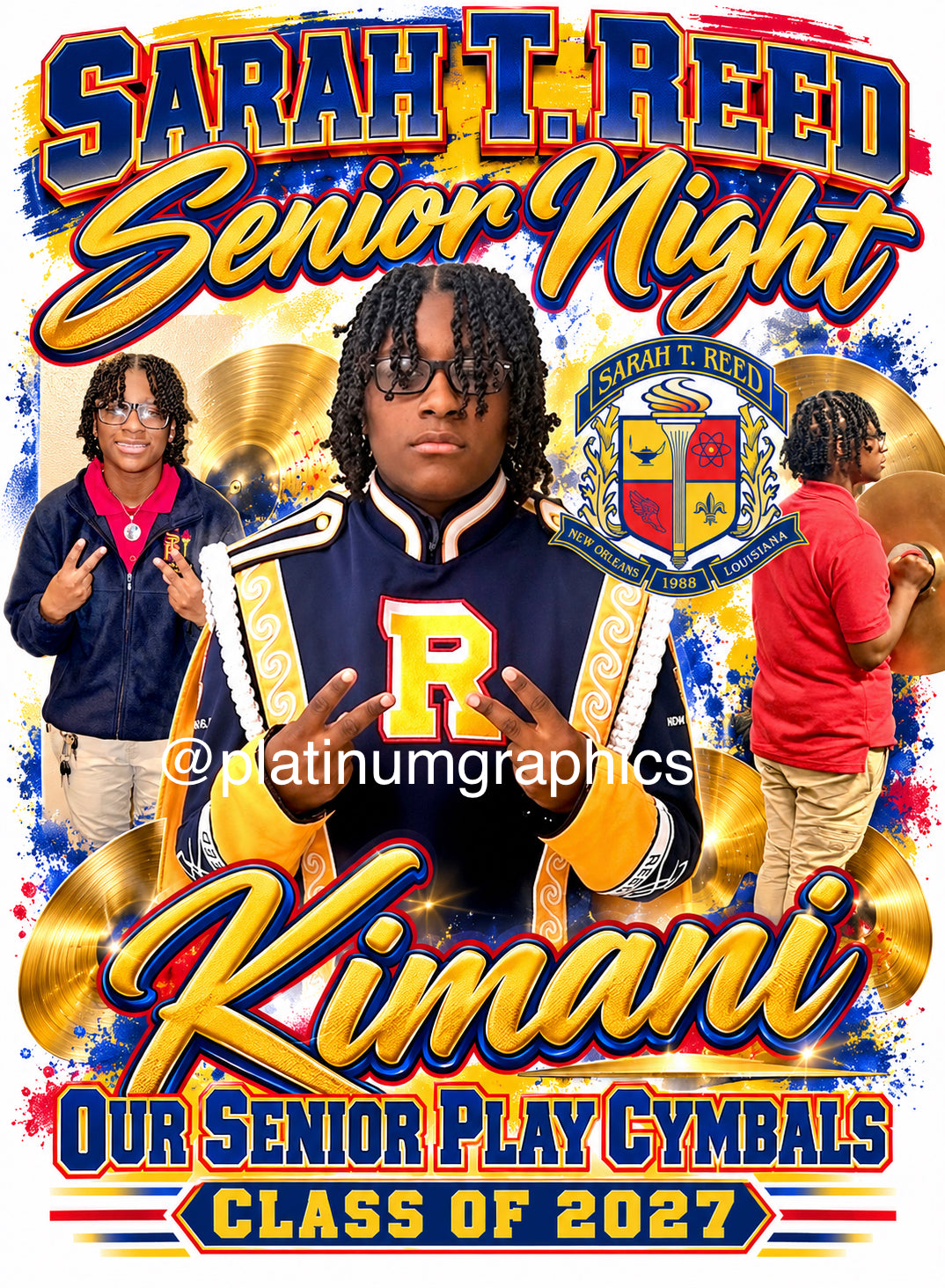 Kimani Sarah T. Reed 2027 Senior Night 432405043447747 10/30/26