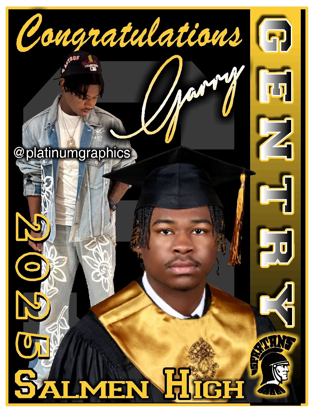 Garry Gentry 2025 Grad