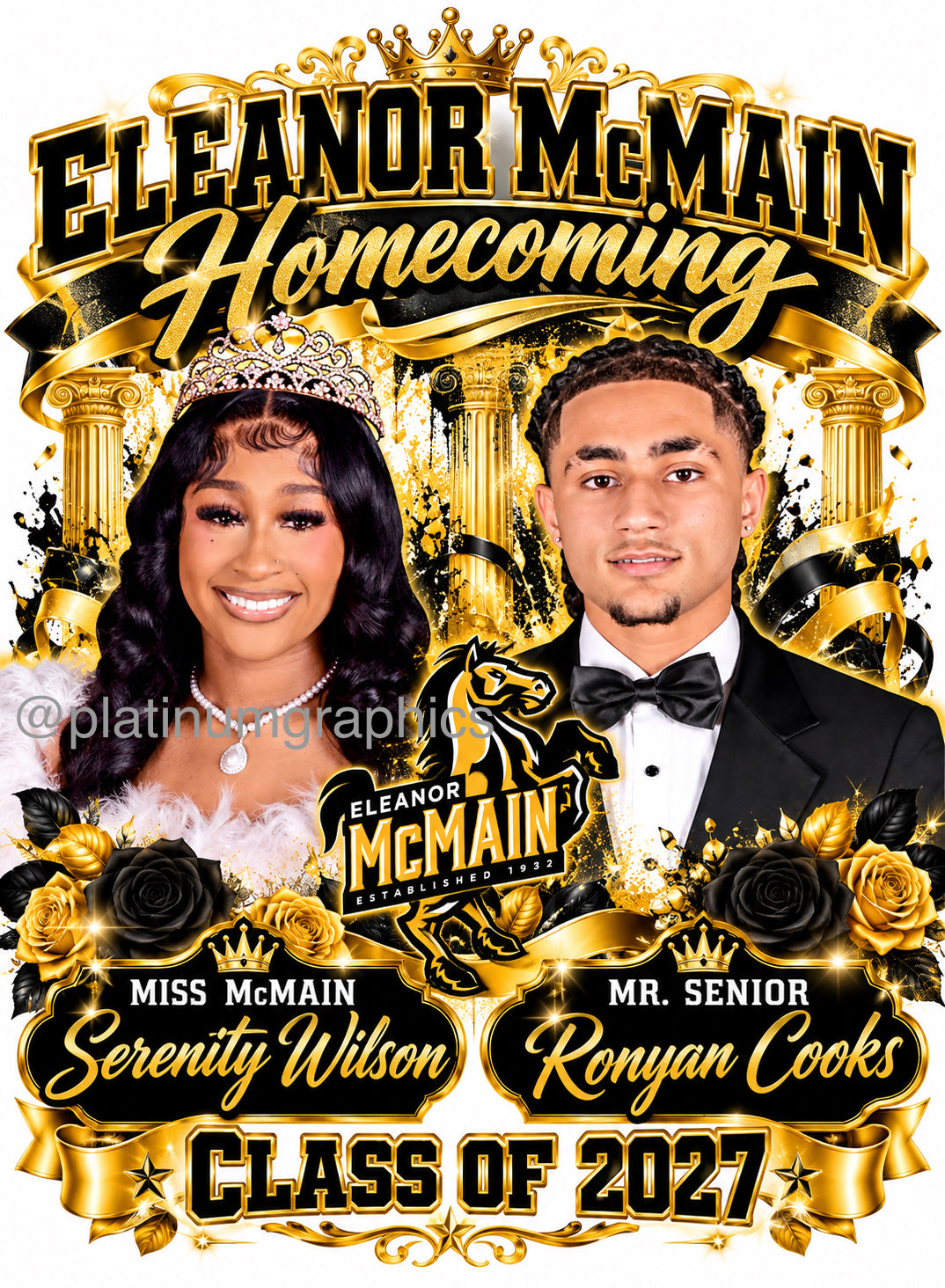 Ronyan and Serenity Homecoming 432405043972110 10/26/26