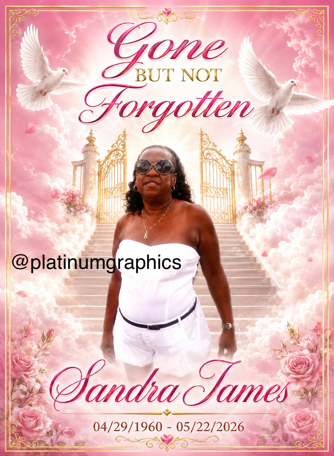 Sandra James Forever 432405047585357 06/21/26