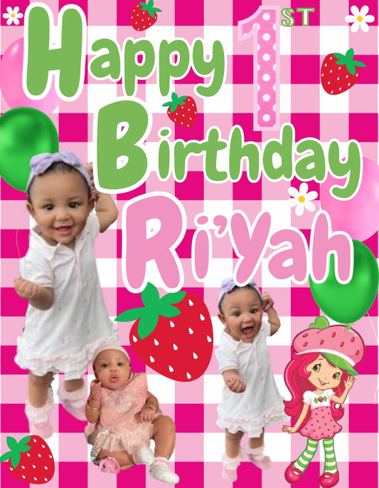 Ri’yah 1st Birthday tshirts